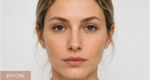 Before Cheek & Chin Filler