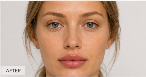 After Lip Filler